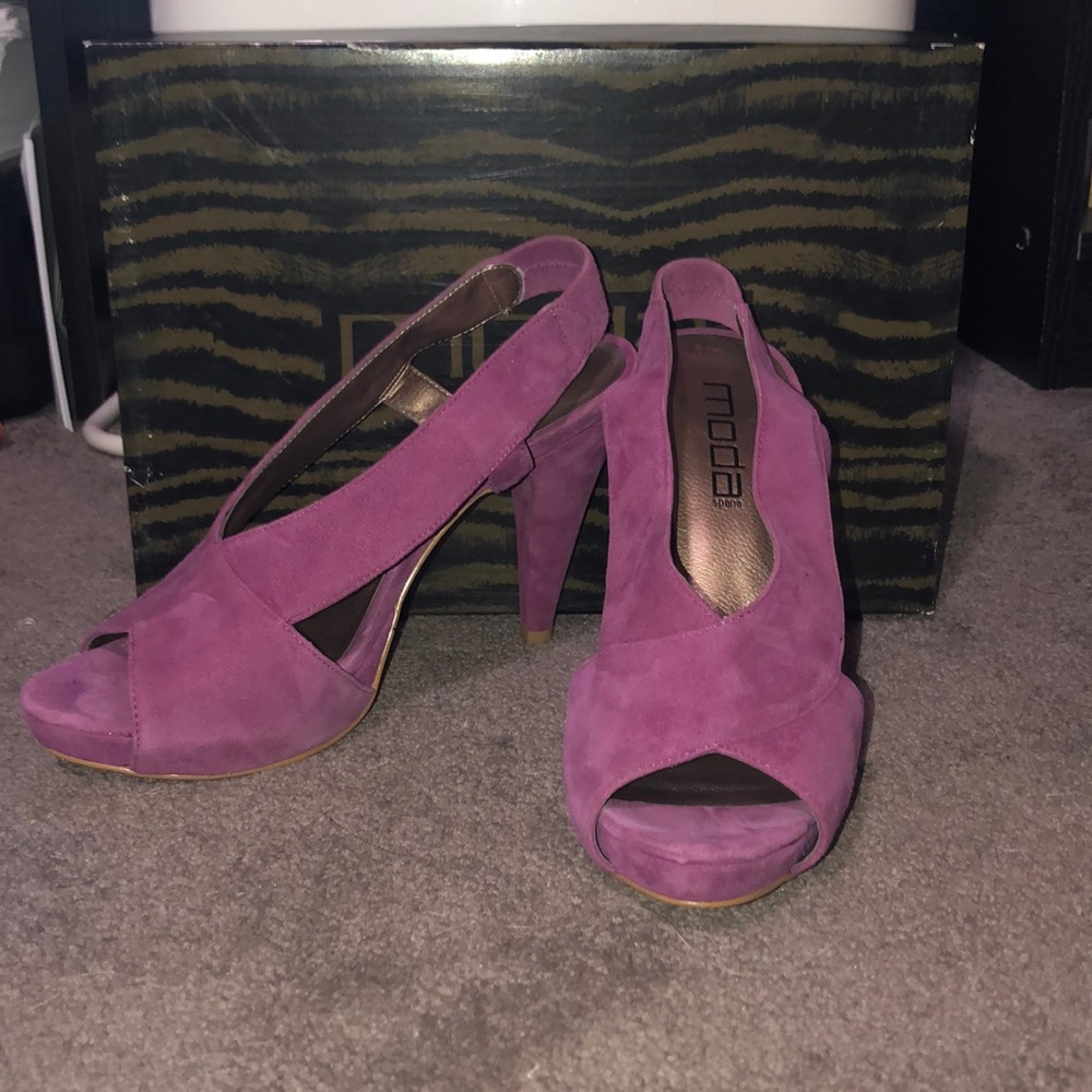 velvet 2in heels